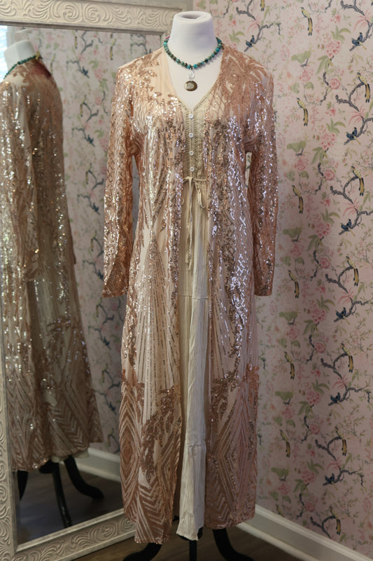 The Golden Goddess Kimono