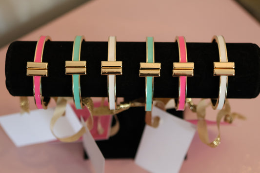 The Coastal Enamel Bangle