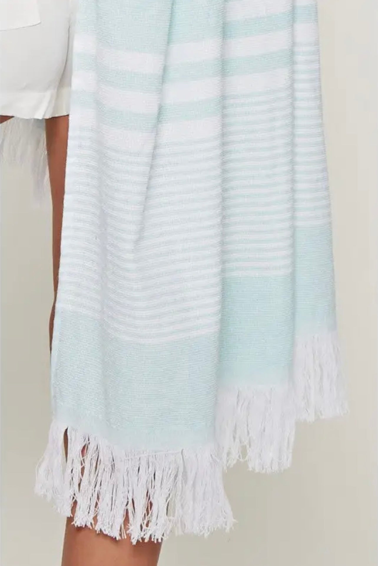 The Coastal Stripe Beach Towel